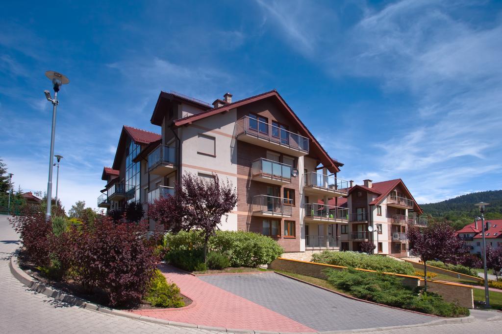 Апартаменты Apartament Szmaragdowy Крыница-Здруй Экстерьер фото